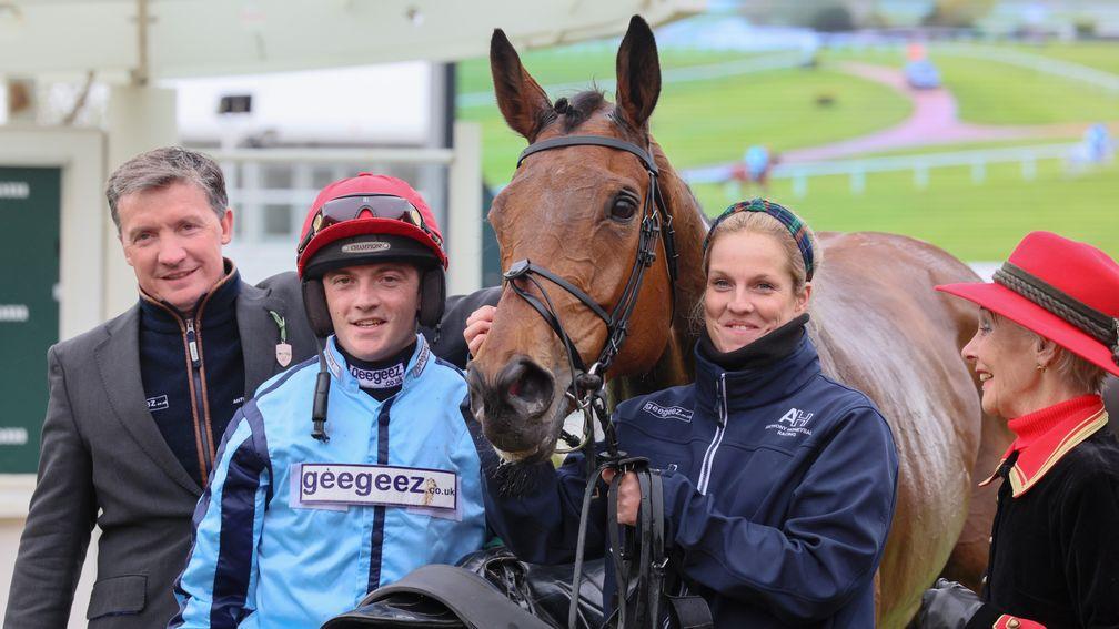 Fontwell: Ben Godfrey delighted after riding out claim for biggest supporter Anthony Honeyball